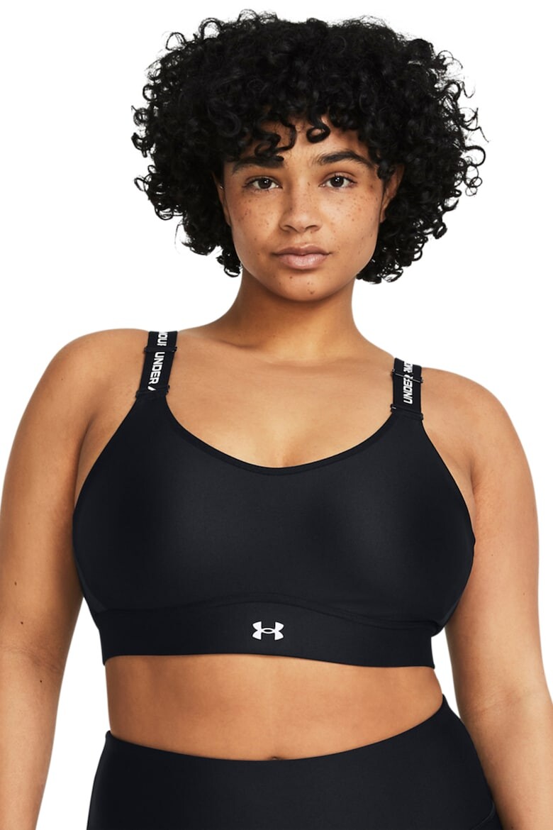 Тренировочный бюстгальтер Infinity Mid 2 0 с логотипом на бретелях Under Armour, черный
Тренировочный бюстгальтер Infinity Mid 2 0 с логотипом на бретелях Under Armour, черный