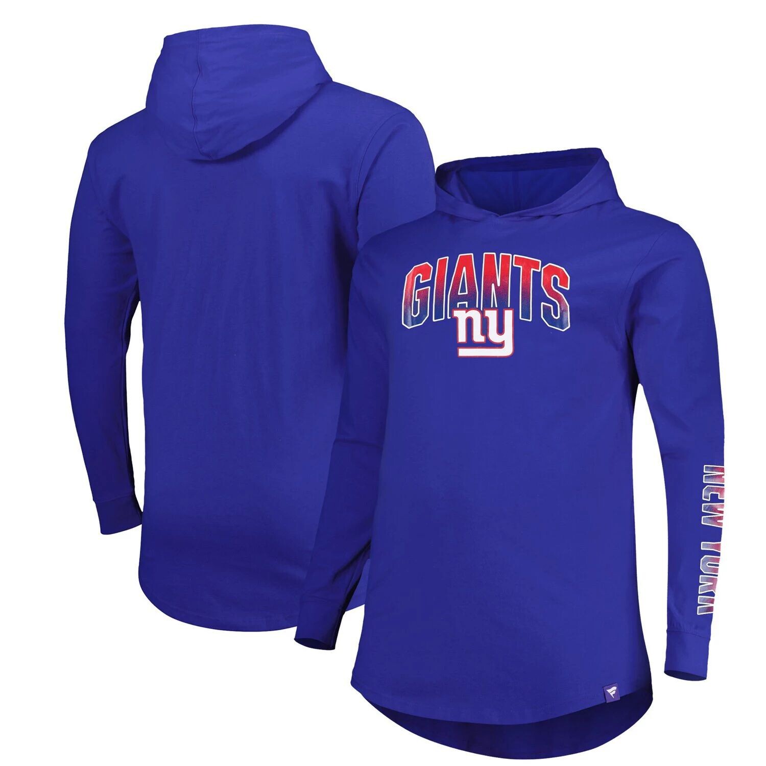 Мужской фирменный пуловер с капюшоном Royal New York Giants Big & Tall Front Runner Fanatics
Мужской фирменный пуловер с капюшоном Royal New York Giants Big & Tall Front Runner Fanatics