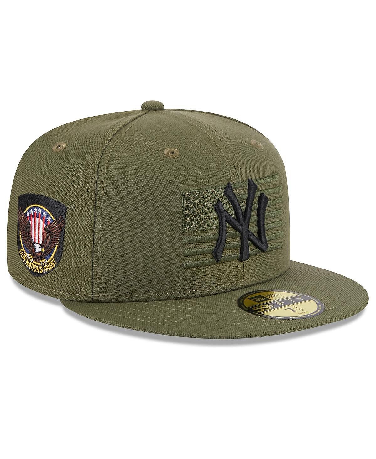 Мужская зеленая бейсболка New York Yankees 2023, посвященная Дню вооруженных сил 59FIFTY New Era
Мужская зеленая бейсболка New York Yankees 2023, посвященная Дню вооруженных сил 59FIFTY New Era