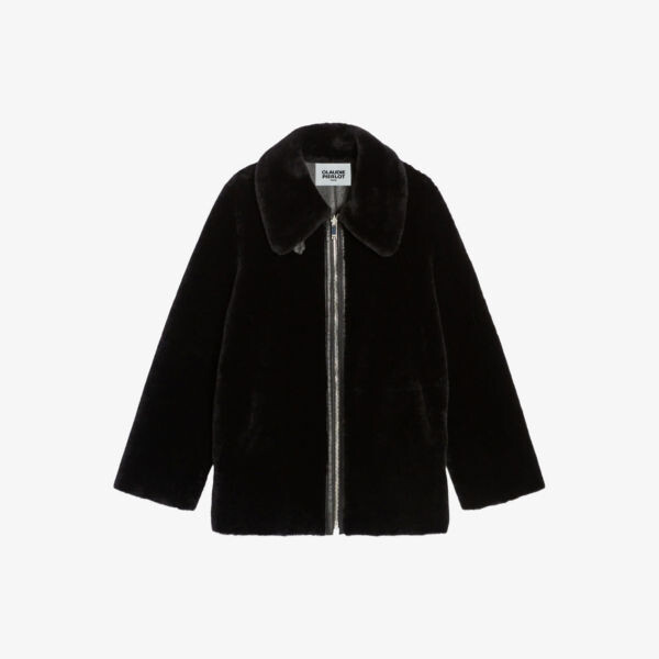 Кожаное пальто из овчины с высоким воротником Claudie Pierlot, цвет noir / gris
Кожаное пальто из овчины с высоким воротником Claudie Pierlot, цвет noir / gris