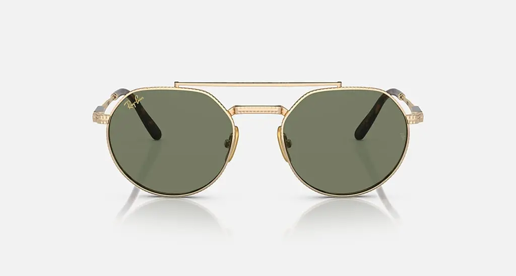 Солнцезащитные очки Ray-Ban JACK II TITANIUM, зеленый 
Солнцезащитные очки Ray-Ban JACK II TITANIUM, зеленый