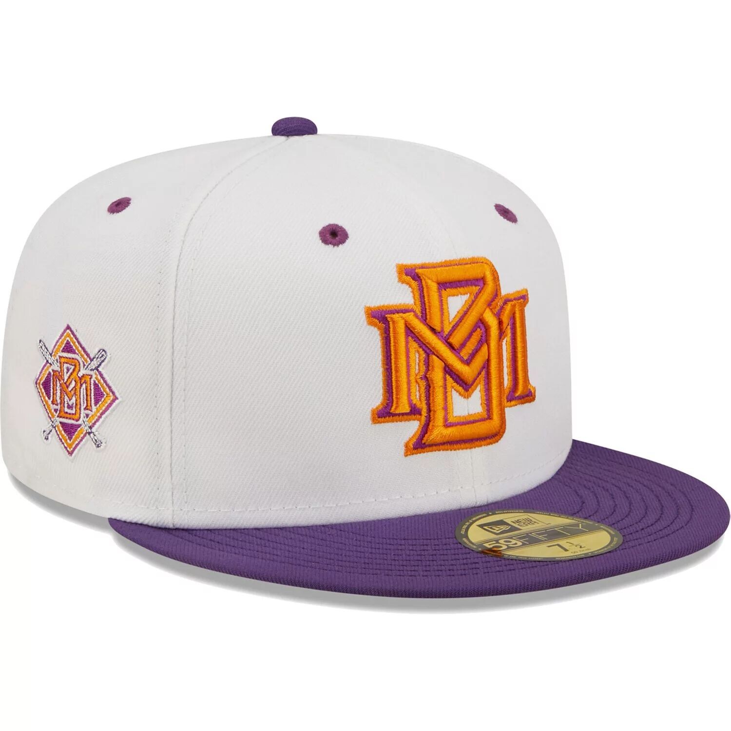 Мужская шляпа New Era белого/фиолетового цвета с логотипом Milwaukee Brewers Throwback Grape Lolli 59FIFTY
Мужская шляпа New Era белого/фиолетового цвета с логотипом Milwaukee Brewers Throwback Grape Lolli 59FIFTY
