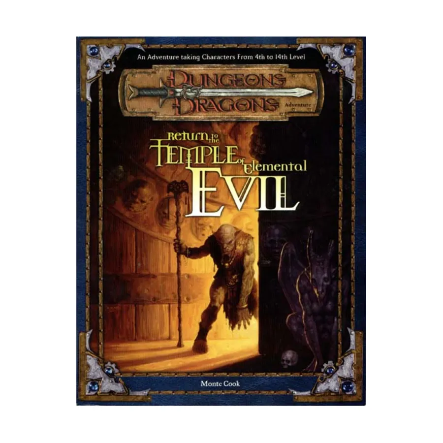 Модуль Return to the Temple of Elemental Evil, Dungeons & Dragons (3rd Edition) (d20) - Modules & Adventures
Модуль Return to the Temple of Elemental Evil, Dungeons & Dragons (3rd Edition) (d20) - Modules & Adventures