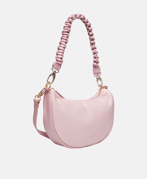 Кожаная сумка-мессенджер Lara Laurén, лиловый 
Кожаная сумка-мессенджер Lara Laurén, лиловый