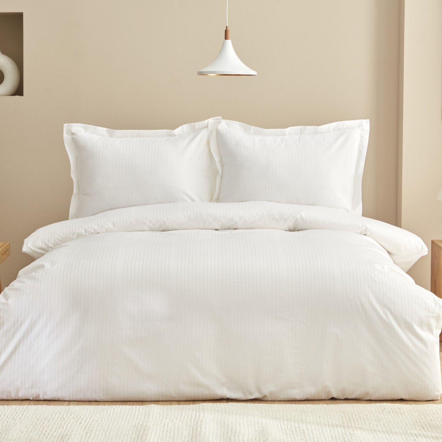 Karaca Home Uniq Комплект постельного белья из 100% хлопка с двойным атласом, белый
Karaca Home Uniq Комплект постельного белья из 100% хлопка с двойным атласом, белый