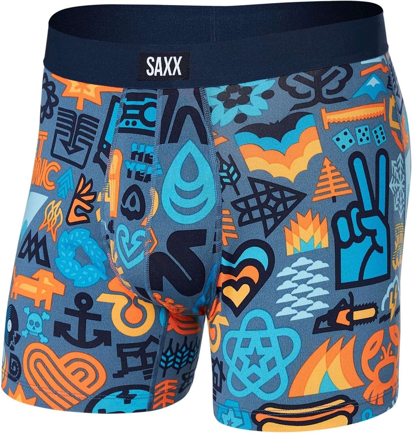 Трусики-боксеры Daytripper для полетов SAXX UNDERWEAR, цвет Pretty Much Everything/Blue
Трусики-боксеры Daytripper для полетов SAXX UNDERWEAR, цвет Pretty Much Everything/Blue