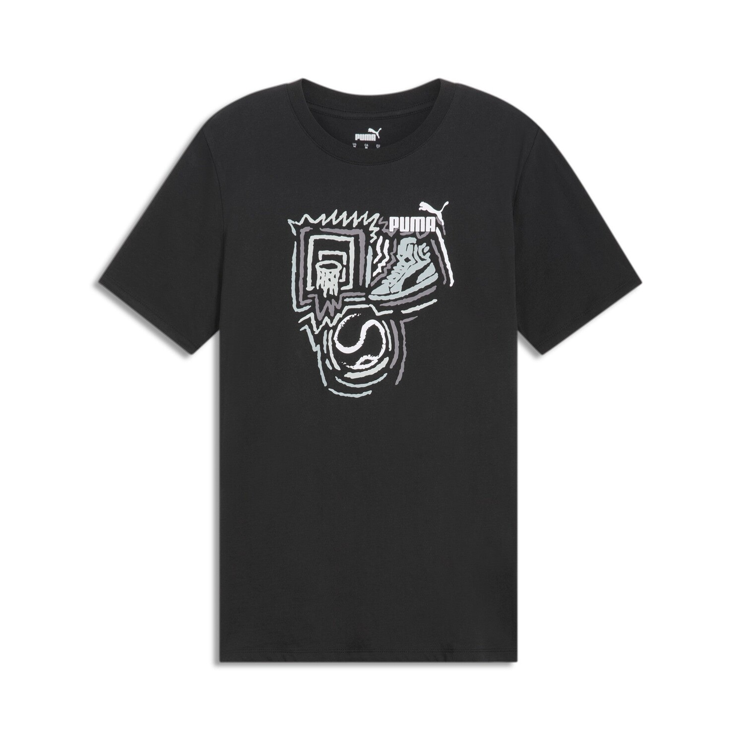 Мужская футболка PUMA Year of Sports, черный 
Мужская футболка PUMA Year of Sports, черный