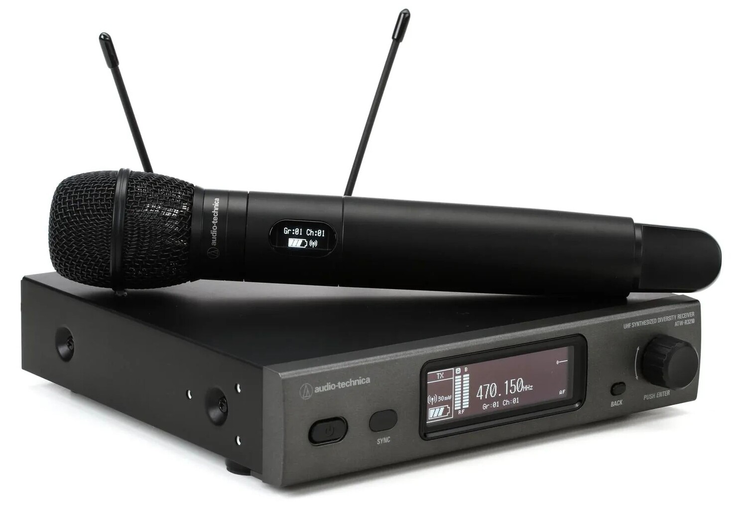 Беспроводная ручная микрофонная система Audio-Technica ATW-3212/C710 — диапазон DE2
Беспроводная ручная микрофонная система Audio-Technica ATW-3212/C710 — диапазон DE2