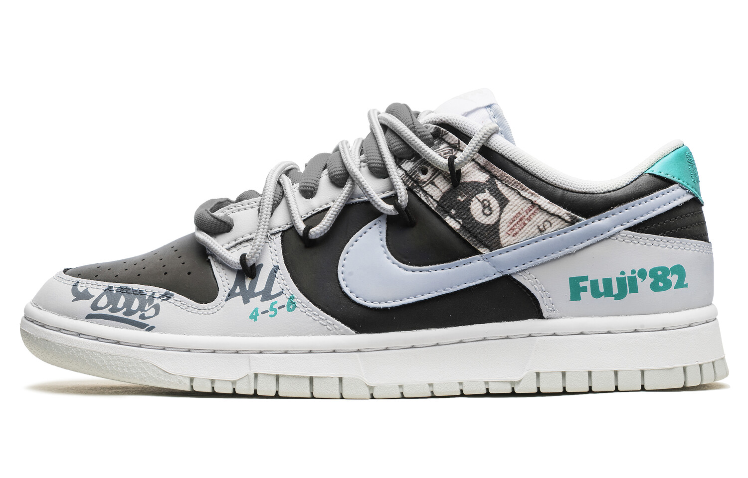 Кроссовки Nike Dunk Skateboarding Shoes Men Low-top Black/Emerald Rise/Photo Blue, черный/синий
Кроссовки Nike Dunk Skateboarding Shoes Men Low-top Black/Emerald Rise/Photo Blue, черный/синий