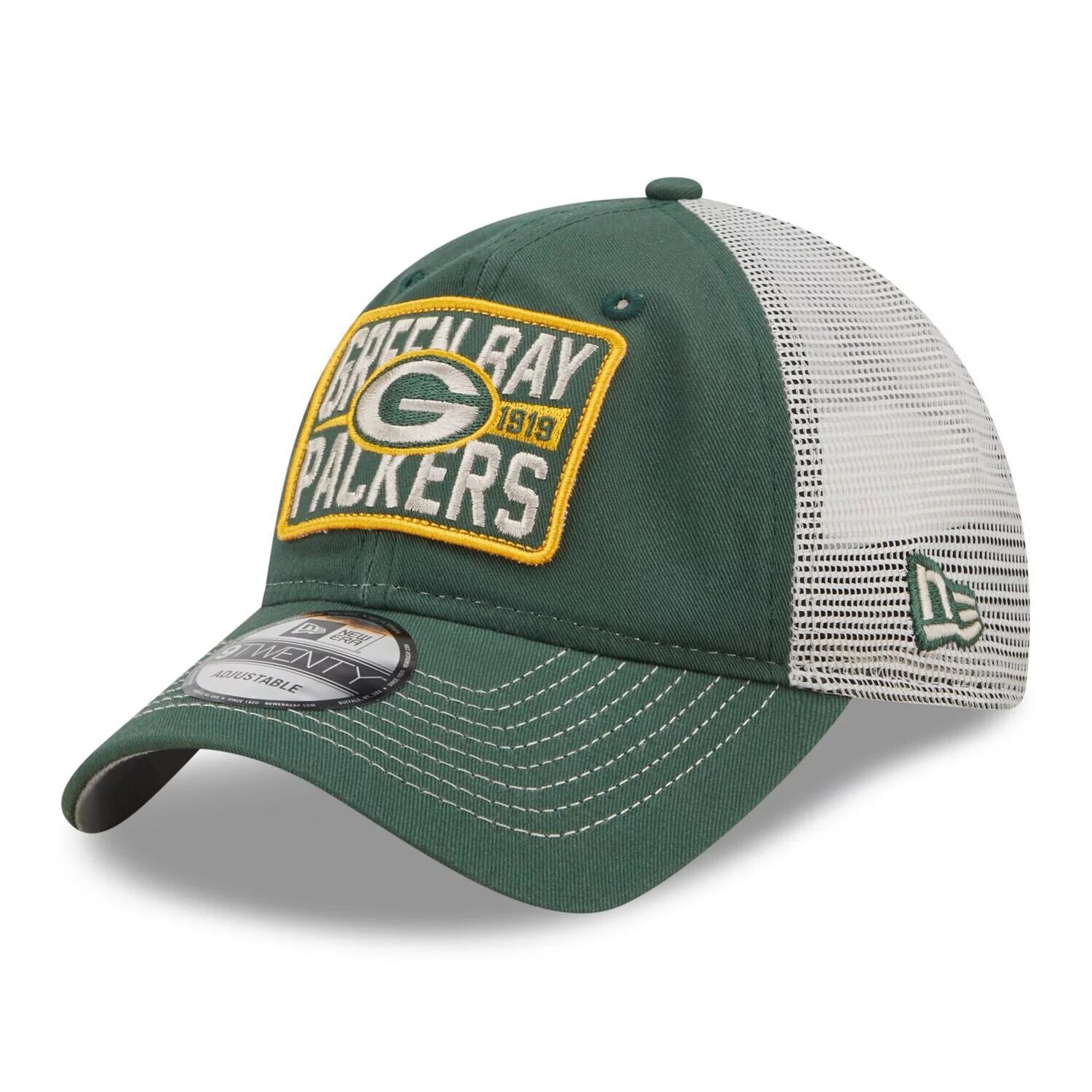 Мужская кепка New Era Green/Natural Green Bay Packers Devoted Trucker 9TWENTY Snapback
Мужская кепка New Era Green/Natural Green Bay Packers Devoted Trucker 9TWENTY Snapback