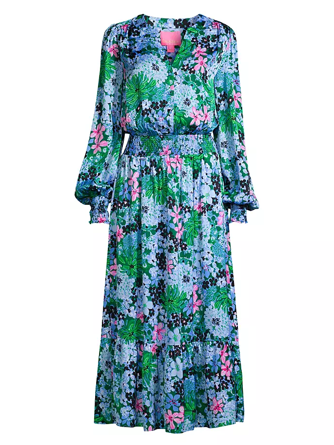 Платье миди с длинными рукавами и цветочным принтом Loubella Lilly Pulitzer, мультиколор
Платье миди с длинными рукавами и цветочным принтом Loubella Lilly Pulitzer, мультиколор