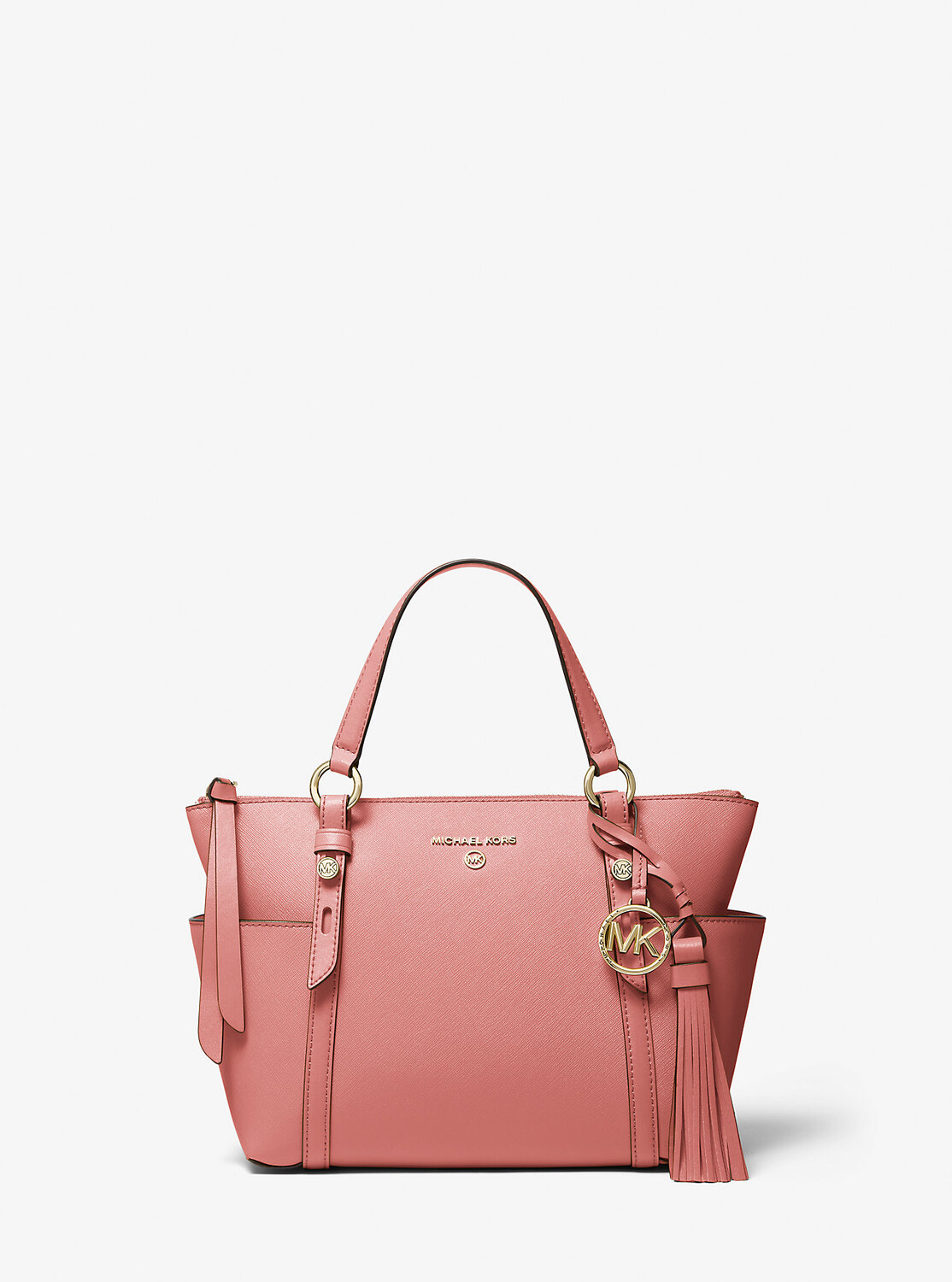 Маленькая большая сумка Sullivan из сафьяновой кожи с молнией сверху Michael Kors, черный
Маленькая большая сумка Sullivan из сафьяновой кожи с молнией сверху Michael Kors, черный