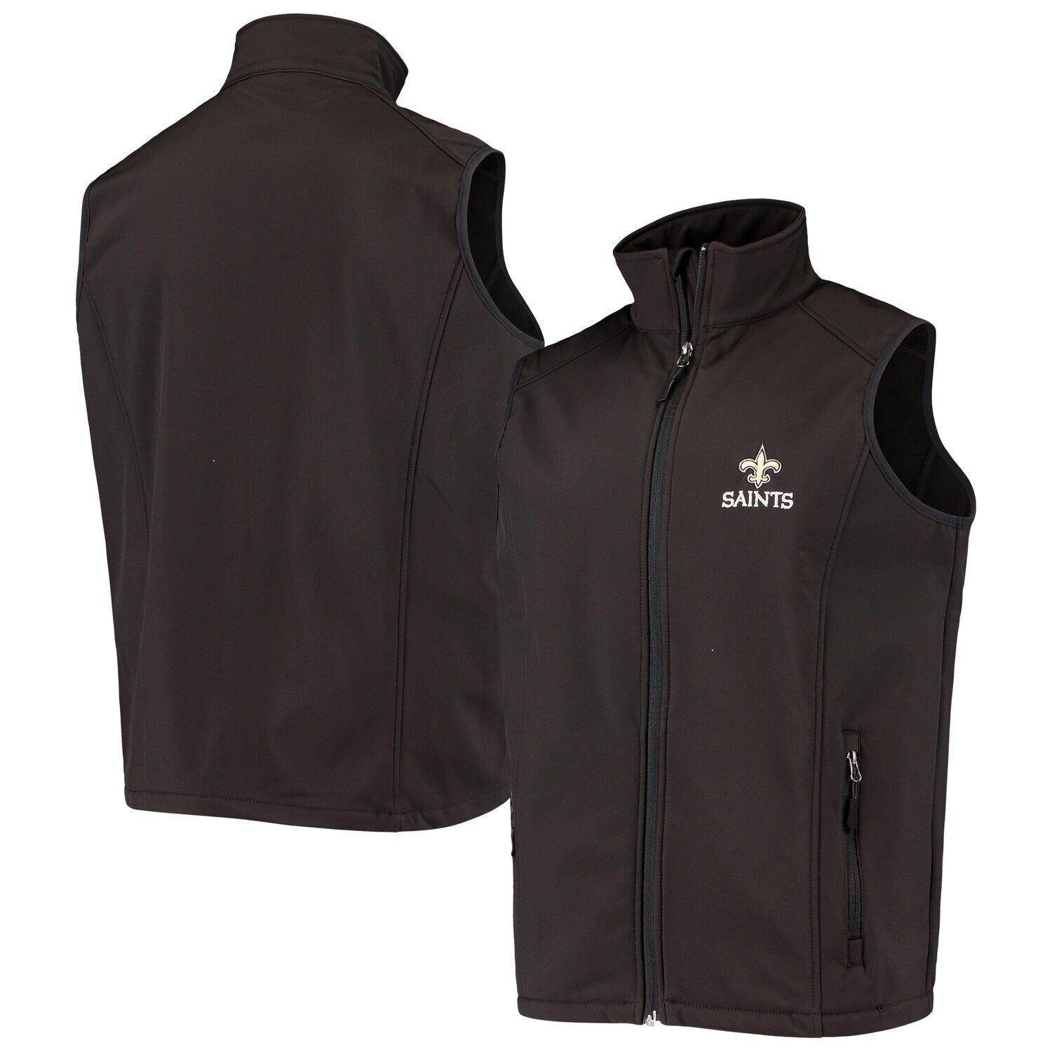 Мужской черный жилет Dunbrooke New Orleans Saints Circle Archer Softshell с молнией во всю длину
Мужской черный жилет Dunbrooke New Orleans Saints Circle Archer Softshell с молнией во всю длину