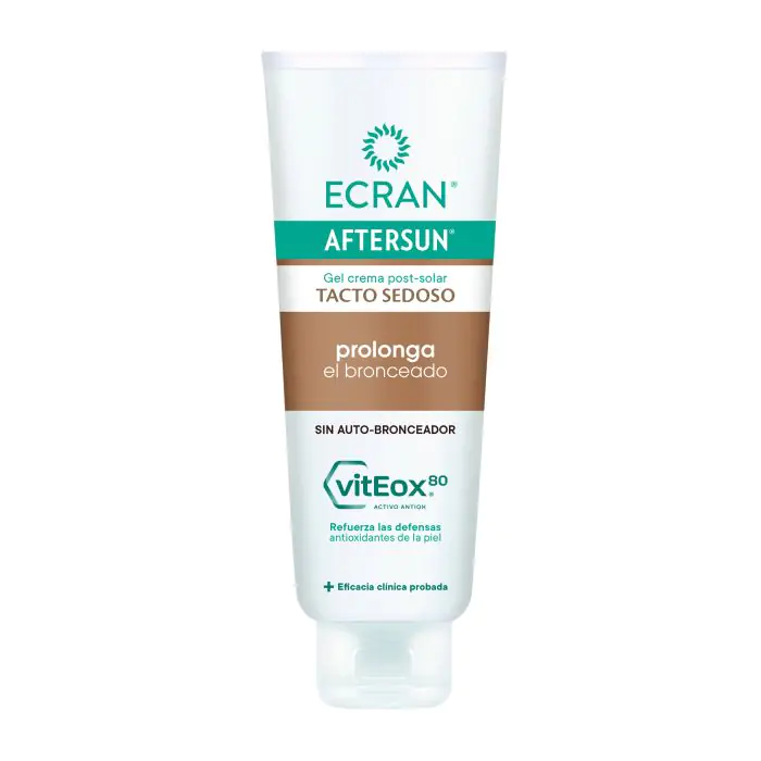 Средство после загара aftersun gel crema post solar prolonga el bronceado Ecran, объем 250 мл
Средство после загара aftersun gel crema post solar prolonga el bronceado Ecran, объем 250 мл