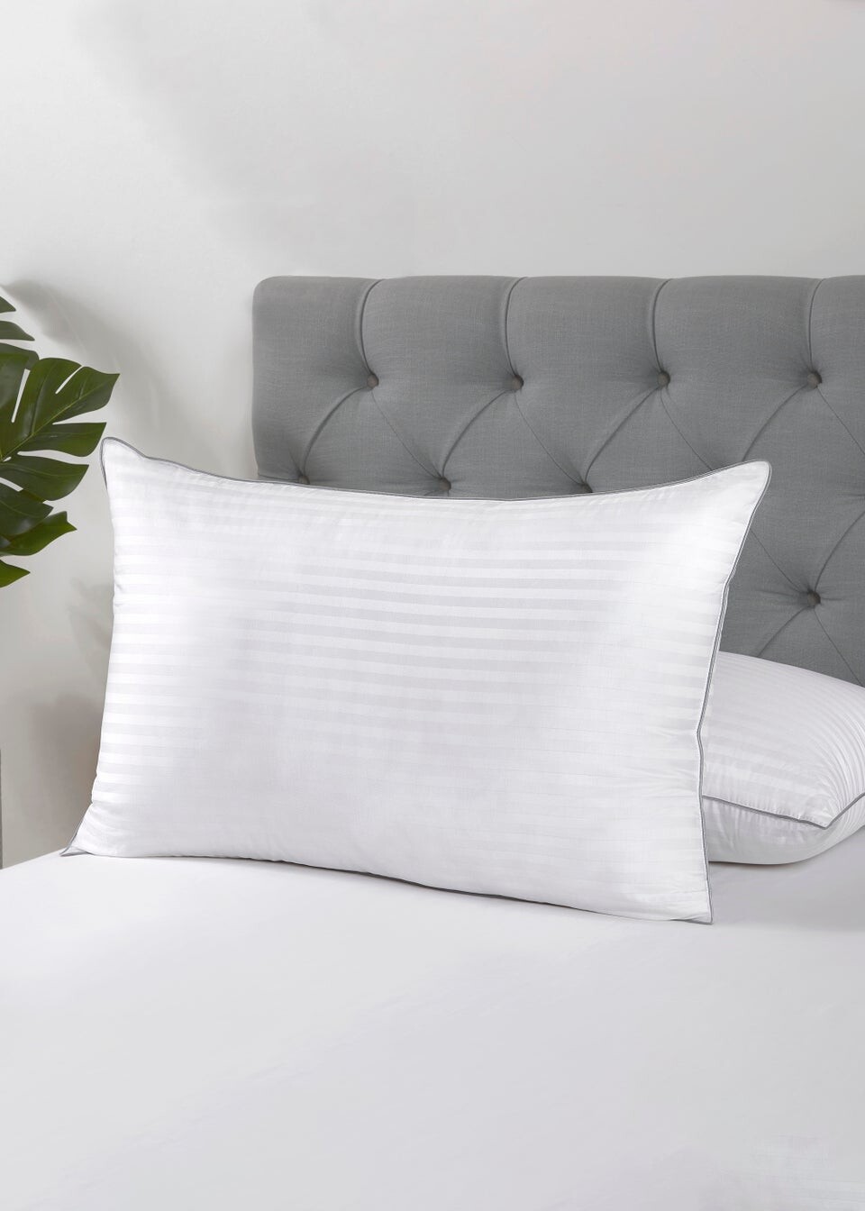BHS Bedding Подушка из белого гусиного пуха (от мягкой до средней поддержки), белый
BHS Bedding Подушка из белого гусиного пуха (от мягкой до средней поддержки), белый