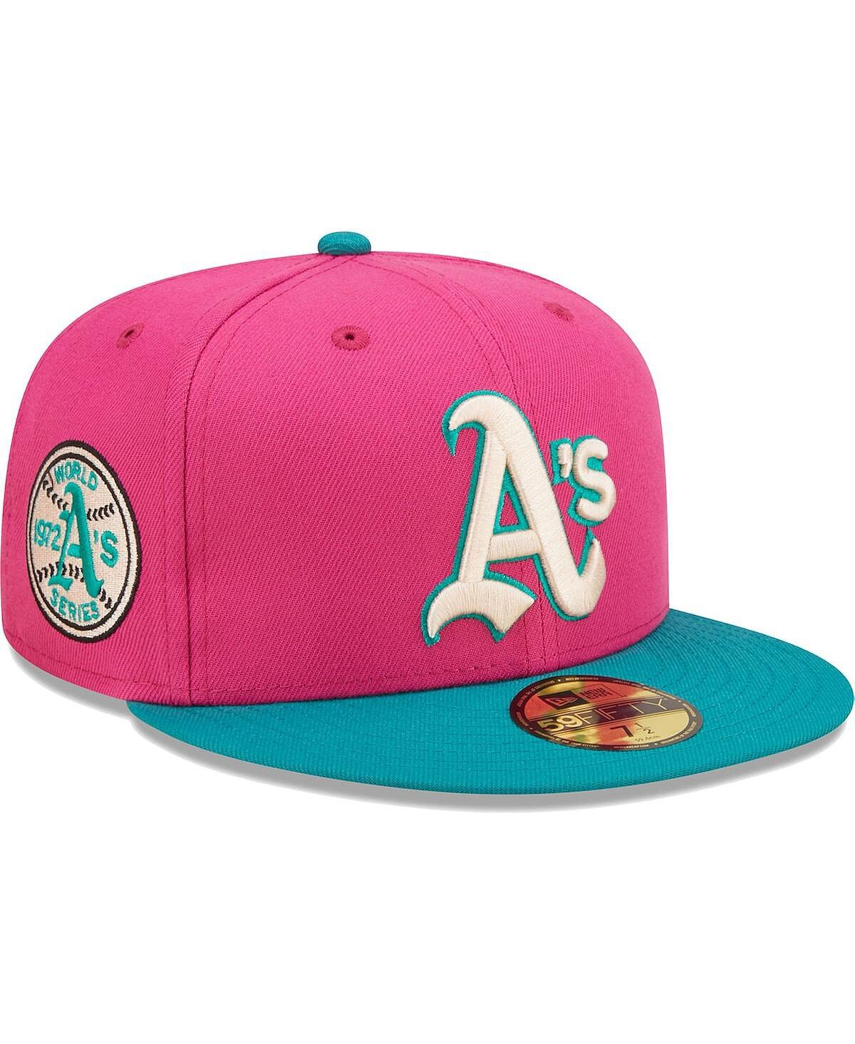 Мужская розовая и зеленая приталенная шляпа Oakland Athletics Cooperstown Collection 1972 World Series Passion Forest 59FIFTY New Era
Мужская розовая и зеленая приталенная шляпа Oakland Athletics Cooperstown Collection 1972 World Series Passion Forest 59FIFTY New Era
