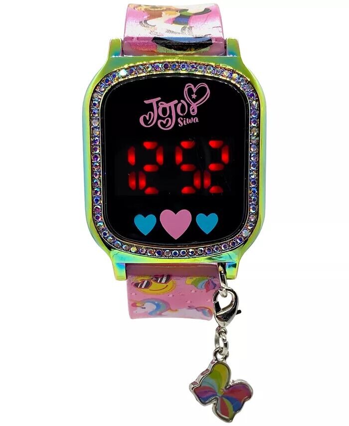 Детские часы Jojo Siwa с сенсорным экраном, розовый силиконовый ремешок, 36x33 мм Accutime, розовый
Детские часы Jojo Siwa с сенсорным экраном, розовый силиконовый ремешок, 36x33 мм Accutime, розовый