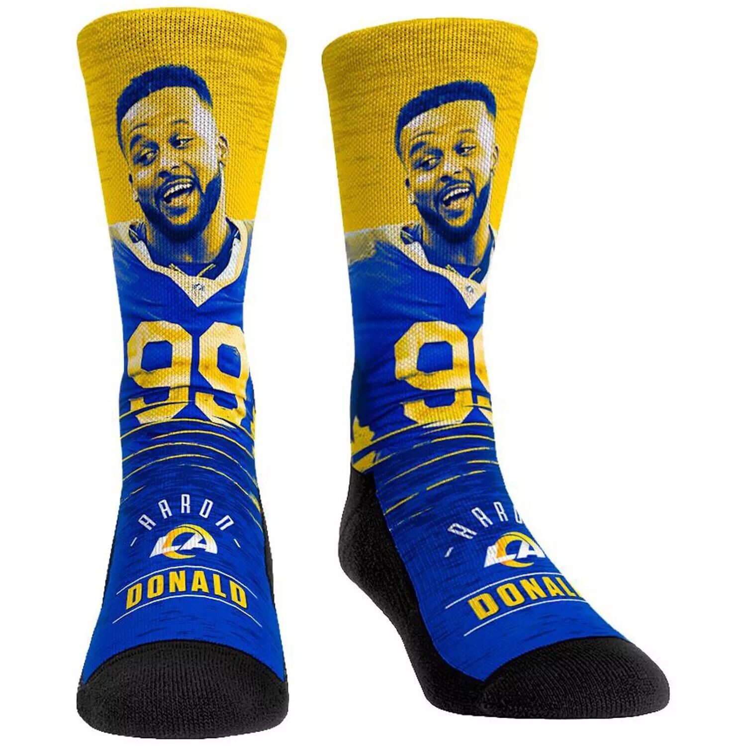 Мужские носки Rock Em Socks Aaron Donald Los Angeles Rams Player Jumbotron Crew Socks
Мужские носки Rock Em Socks Aaron Donald Los Angeles Rams Player Jumbotron Crew Socks