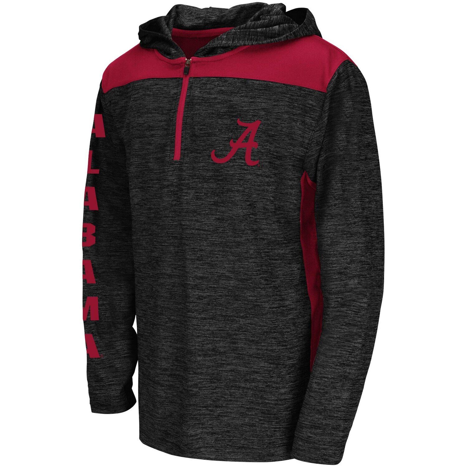 Черная толстовка с молнией на четверть молодежного цвета Alabama Crimson Tide Quick Kick Colosseum
Черная толстовка с молнией на четверть молодежного цвета Alabama Crimson Tide Quick Kick Colosseum