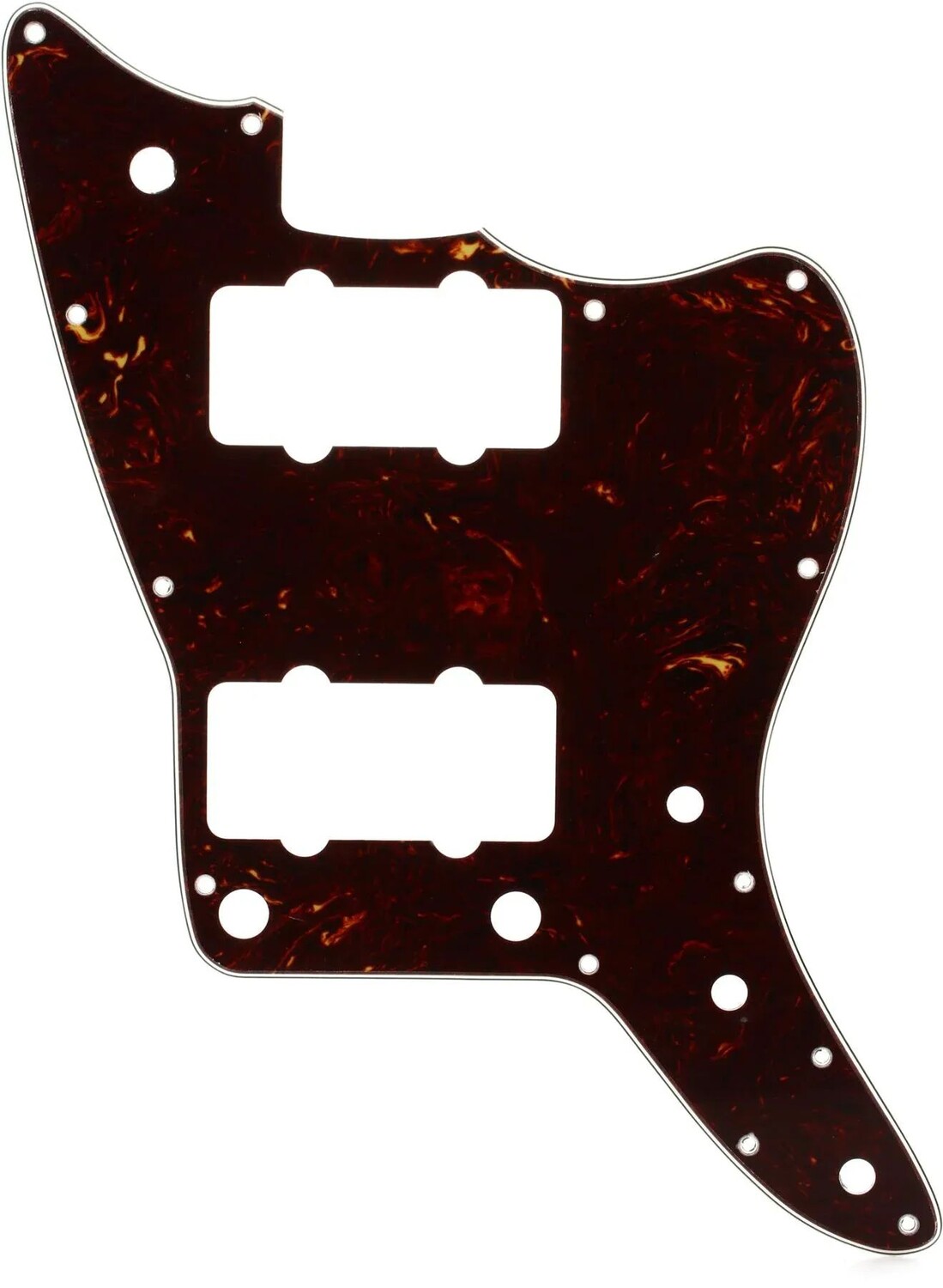 Накладка Fender American Professional Jazzmaster с 13 отверстиями — панцирь черепахи
Накладка Fender American Professional Jazzmaster с 13 отверстиями — панцирь черепахи