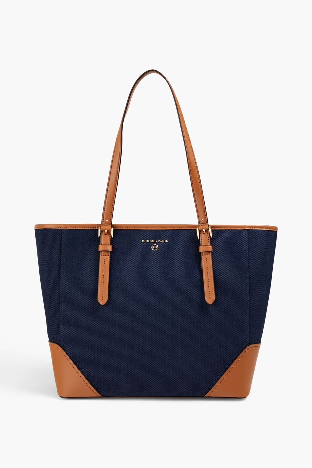 Сумка-тоут Aria из парусины с кожаной отделкой Michael Michael Kors, темно-синий
Сумка-тоут Aria из парусины с кожаной отделкой Michael Michael Kors, темно-синий