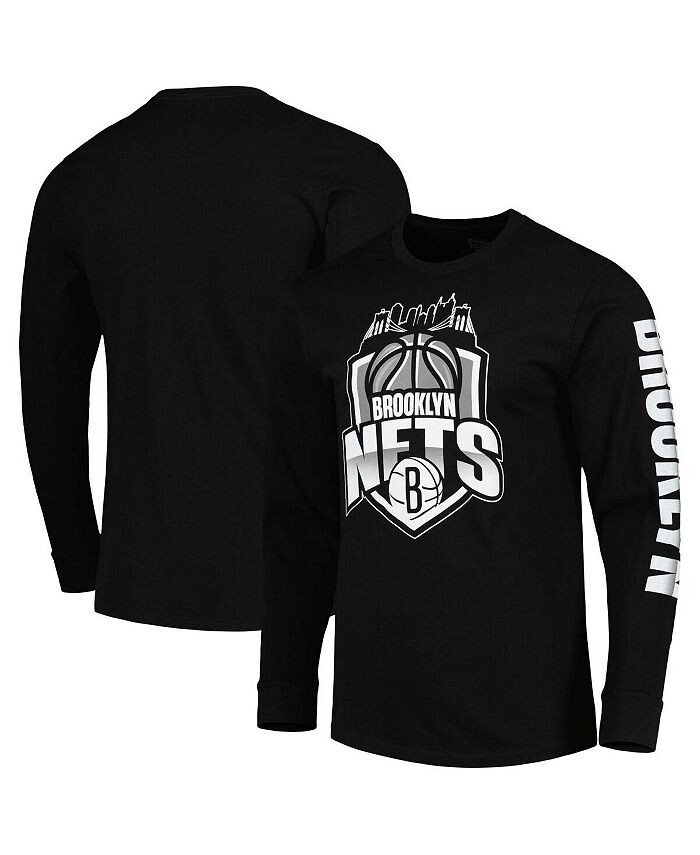 Черная мужская и женская футболка Brooklyn Nets NBA Crest с длинным рукавом Stadium Essentials, черный
Черная мужская и женская футболка Brooklyn Nets NBA Crest с длинным рукавом Stadium Essentials, черный