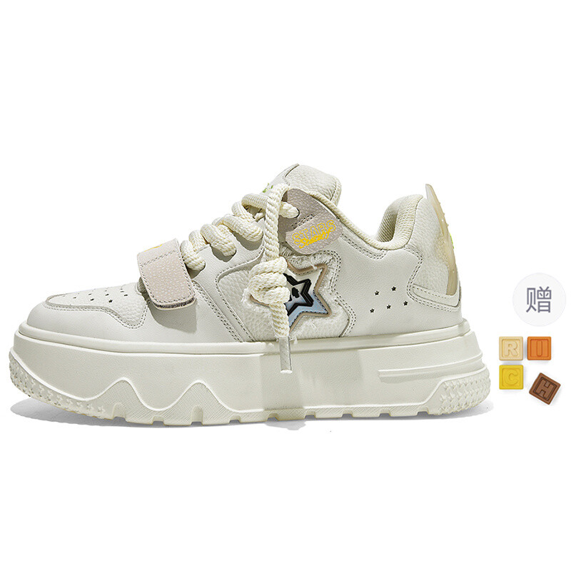 Кроссовки Stateof Stars Stars Series Skateboarding Shoes Unisex Low-top, кремовый
Кроссовки Stateof Stars Stars Series Skateboarding Shoes Unisex Low-top, кремовый