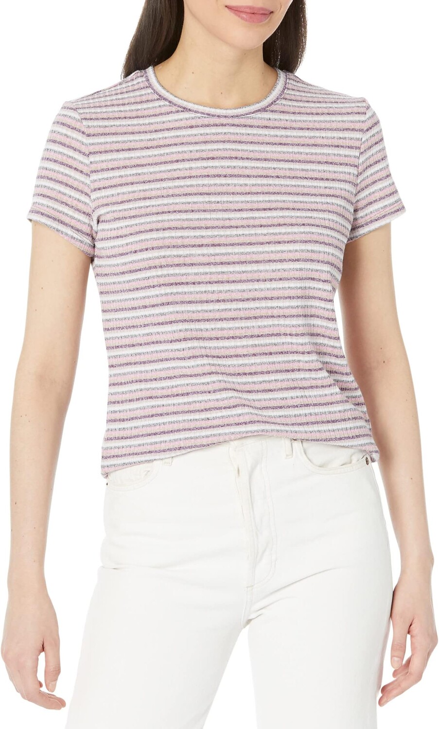 Трикотажная футболка узкого кроя с круглым вырезом Liverpool Los Angeles, цвет Multicolor Stripe
Трикотажная футболка узкого кроя с круглым вырезом Liverpool Los Angeles, цвет Multicolor Stripe