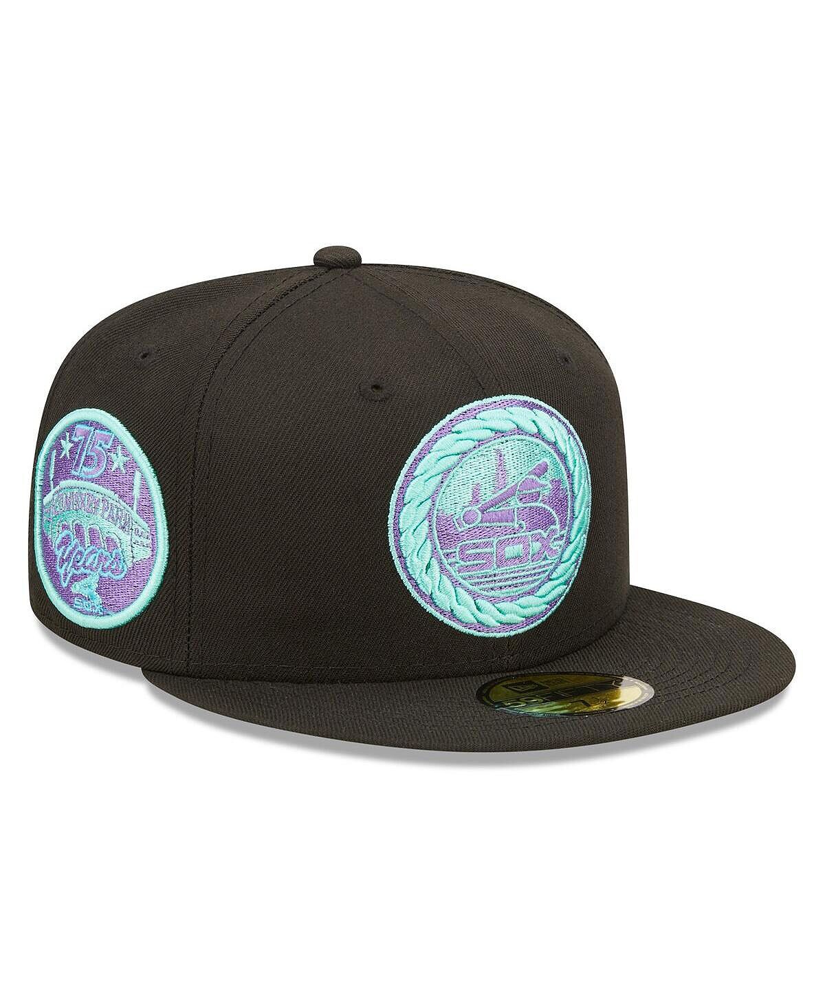 Мужская черная кепка Chicago White Sox Comiskey Park 75th Anniversary Black Light 59Fifty New Era
Мужская черная кепка Chicago White Sox Comiskey Park 75th Anniversary Black Light 59Fifty New Era