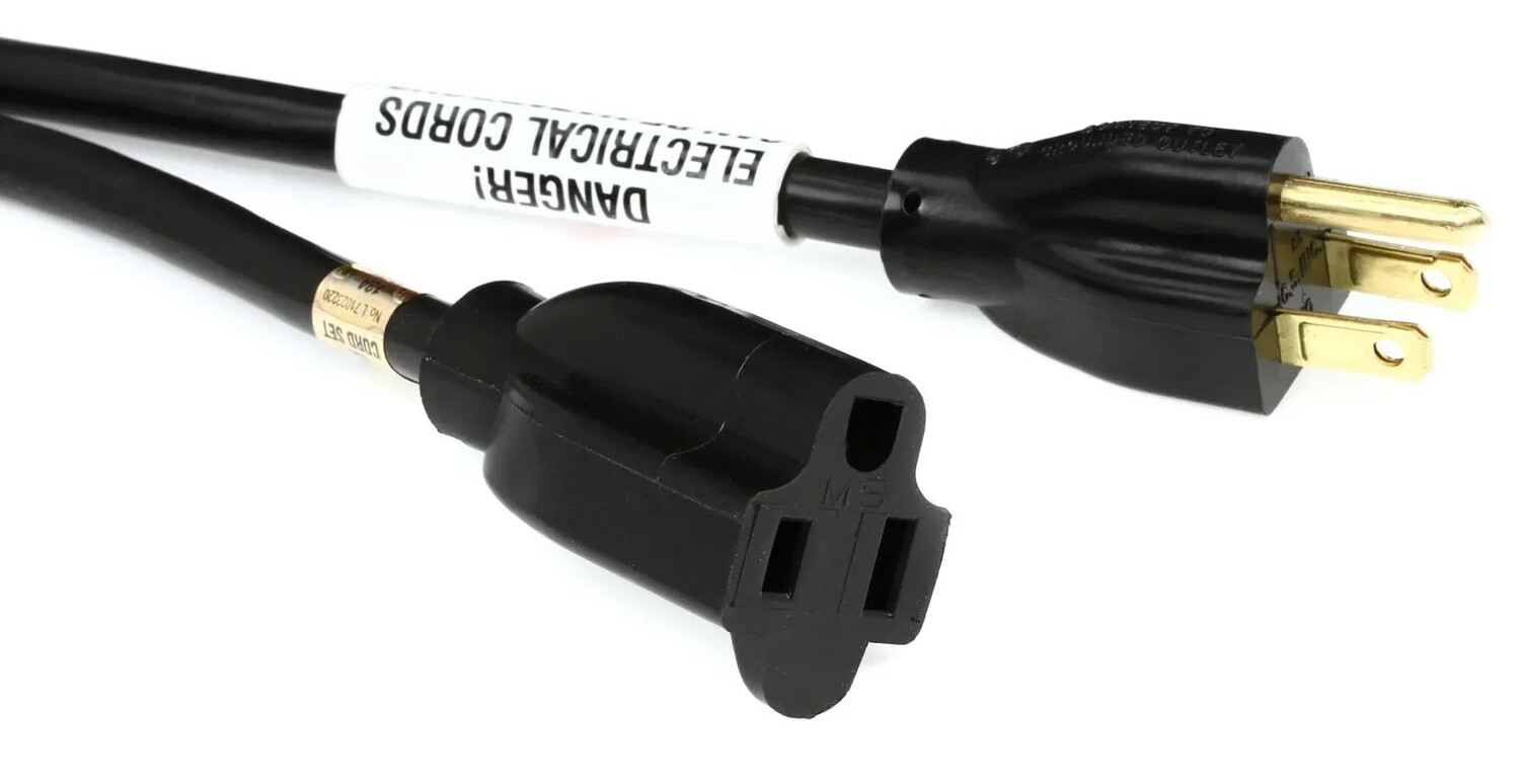 Удлинительный шнур питания Pro Co E163-6 калибра 16 от NEMA 5-15P до NEMA 5-15R — 6 футов
Удлинительный шнур питания Pro Co E163-6 калибра 16 от NEMA 5-15P до NEMA 5-15R — 6 футов