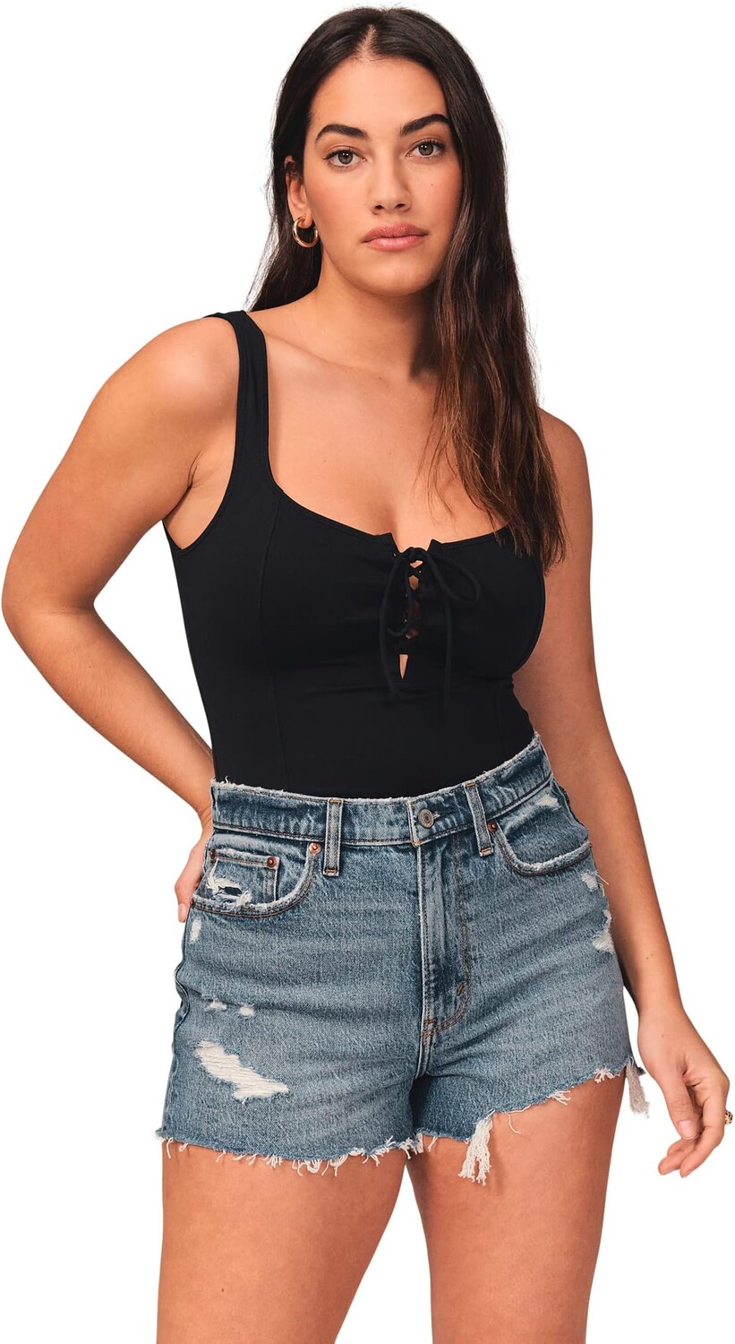 Шорты для мам с высокой посадкой Curve Love Abercrombie & Fitch, цвет Medium Destroy
Шорты для мам с высокой посадкой Curve Love Abercrombie & Fitch, цвет Medium Destroy