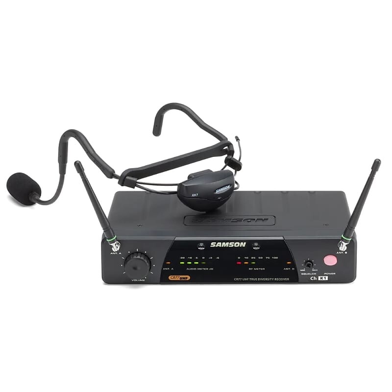 Беспроводная система Samson AirLine 77 AH7 Wireless Fitness Headset Microphone System (K2 Band)
Беспроводная система Samson AirLine 77 AH7 Wireless Fitness Headset Microphone System (K2 Band)