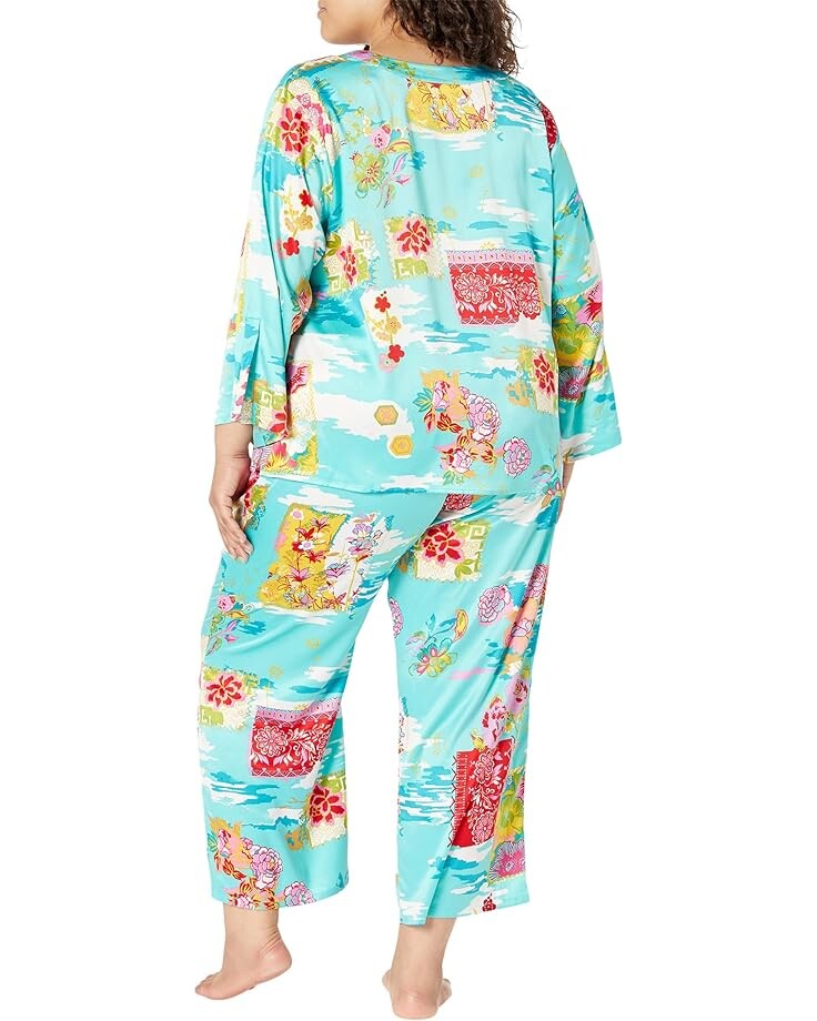 Пижамный комплект N by Natori Plus Size Pacifica V-Neck PJ Set, цвет Pacific Teal Multi
Пижамный комплект N by Natori Plus Size Pacifica V-Neck PJ Set, цвет Pacific Teal Multi