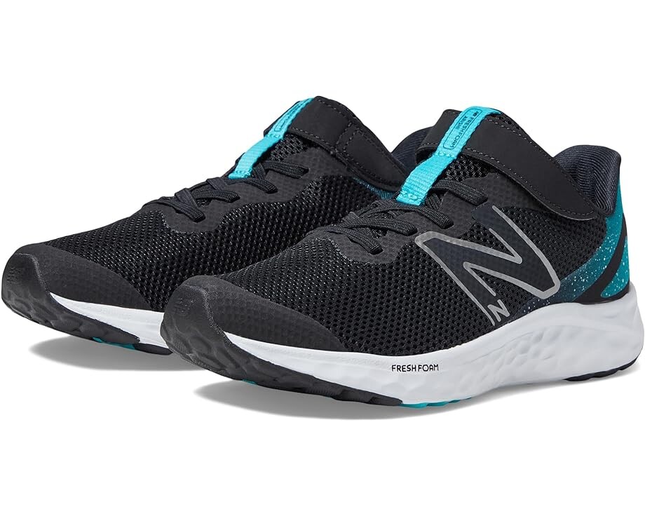 Кроссовки New Balance Fresh Foam Arishi v4 Bungee Lace with Hook-and-Loop Top Strap, цвет Black/Virtual Blue
Кроссовки New Balance Fresh Foam Arishi v4 Bungee Lace with Hook-and-Loop Top Strap, цвет Black/Virtual Blue
