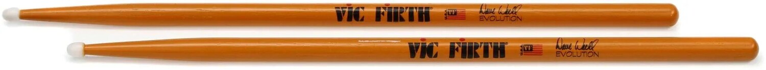 Барабанные палочки Vic Firth Signature Series — Dave Weckl Evolution — нейлоновый наконечник
Барабанные палочки Vic Firth Signature Series — Dave Weckl Evolution — нейлоновый наконечник
