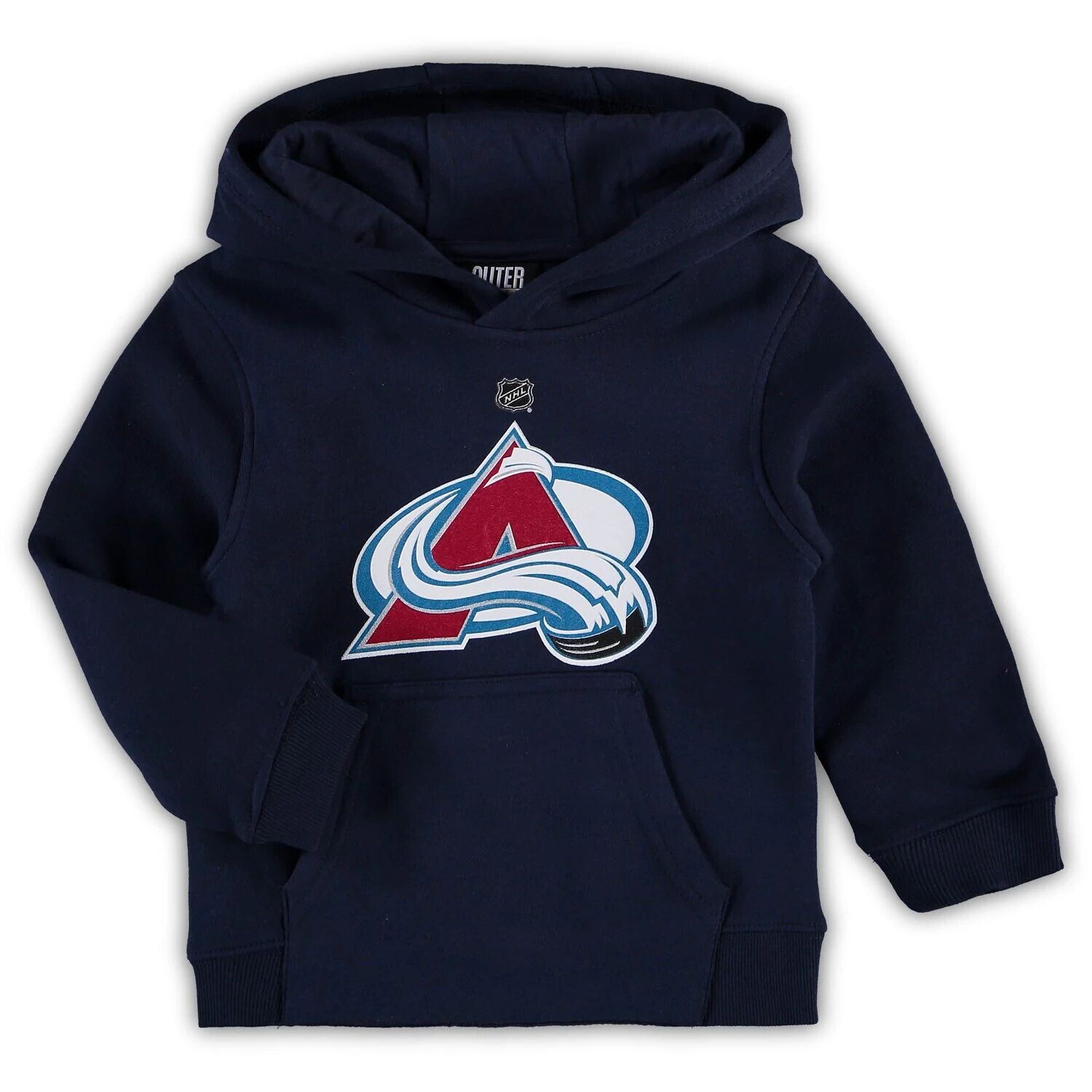 Темно-синий пуловер с капюшоном и логотипом Colorado Avalanche Primary для дошкольников Outerstuff
Темно-синий пуловер с капюшоном и логотипом Colorado Avalanche Primary для дошкольников Outerstuff