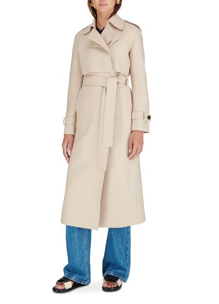 Длинный тренч Harris Wharf London
Длинный тренч Harris Wharf London