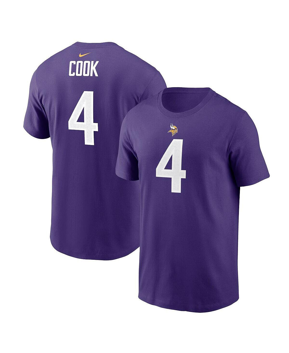 Мужская фиолетовая футболка с именем и номером игрока Dalvin Cook Minnesota Vikings Nike, Фиолетовый
Мужская фиолетовая футболка с именем и номером игрока Dalvin Cook Minnesota Vikings Nike, Фиолетовый