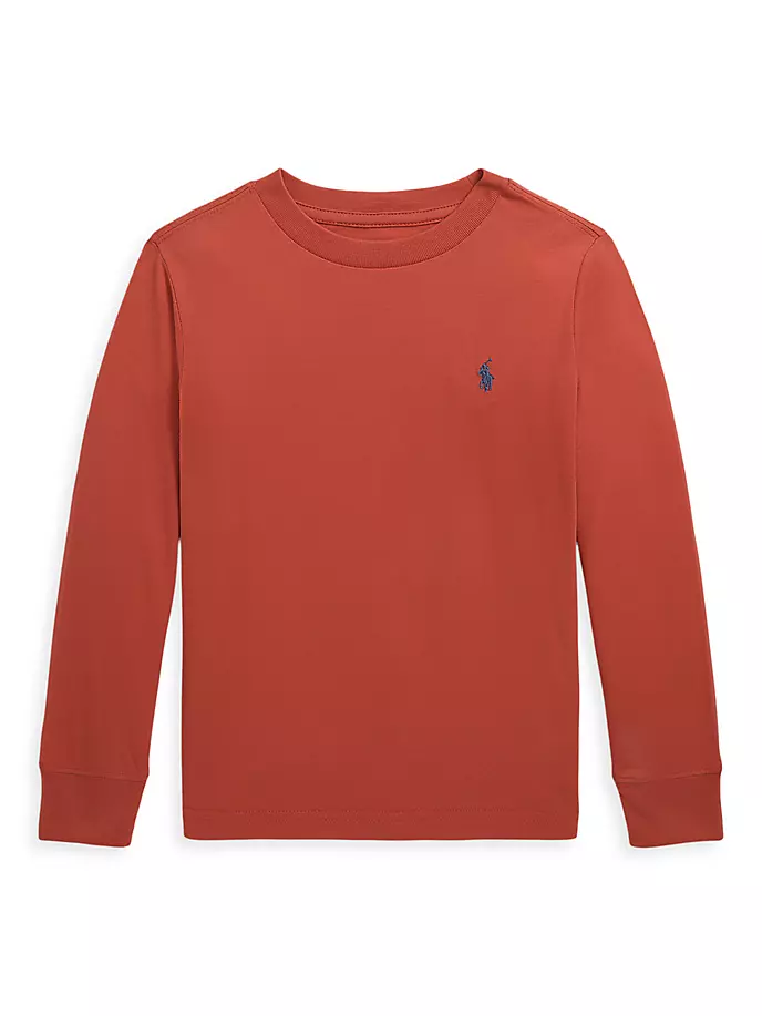 Футболка с длинными рукавами для маленьких мальчиков и мальчиков Polo Ralph Lauren, красный
Футболка с длинными рукавами для маленьких мальчиков и мальчиков Polo Ralph Lauren, красный