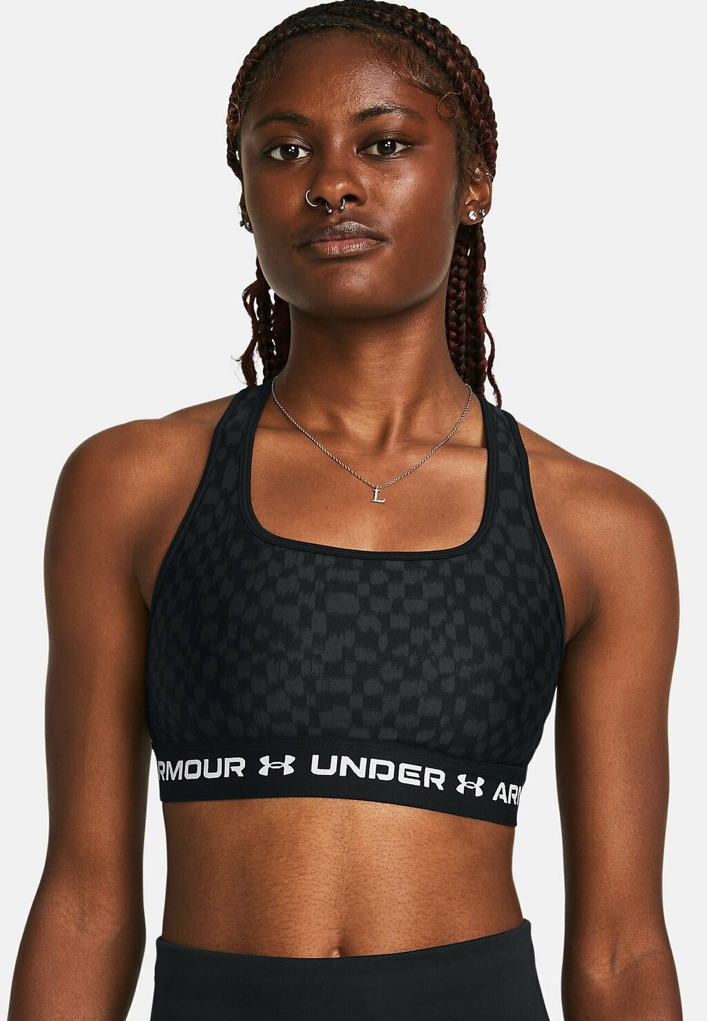 Спортивный бюстгальтер средней поддержки MID CROSSBACK PRINTED Under Armour, цвет black
Спортивный бюстгальтер средней поддержки MID CROSSBACK PRINTED Under Armour, цвет black