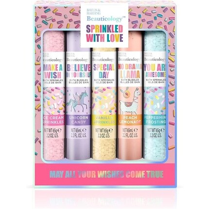 Подарочный набор Beauticology Sprinkled With Love Bubbles и Sprinkles для ванны - Подходит для веганов, Baylis & Harding
Подарочный набор Beauticology Sprinkled With Love Bubbles и Sprinkles для ванны - Подходит для веганов, Baylis & Harding