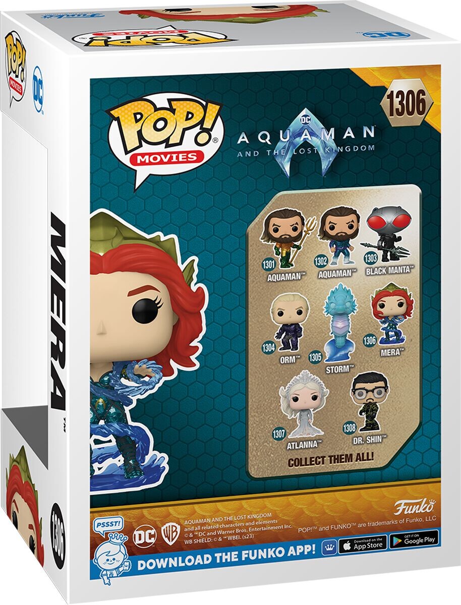 Виниловая фигурка Aquaman and the lost Kingdom - Mera Vinyl Figur 1306 от Aquaman
Виниловая фигурка Aquaman and the lost Kingdom - Mera Vinyl Figur 1306 от Aquaman