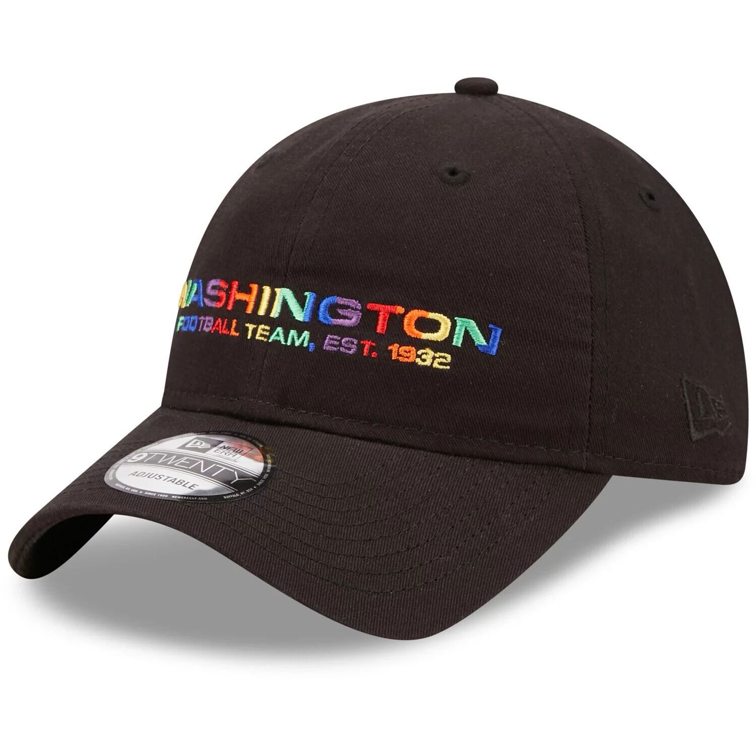 Мужская регулируемая кепка New Era Black Washington Football Team Team Core Classic 2.0 9TWENTY
Мужская регулируемая кепка New Era Black Washington Football Team Team Core Classic 2.0 9TWENTY