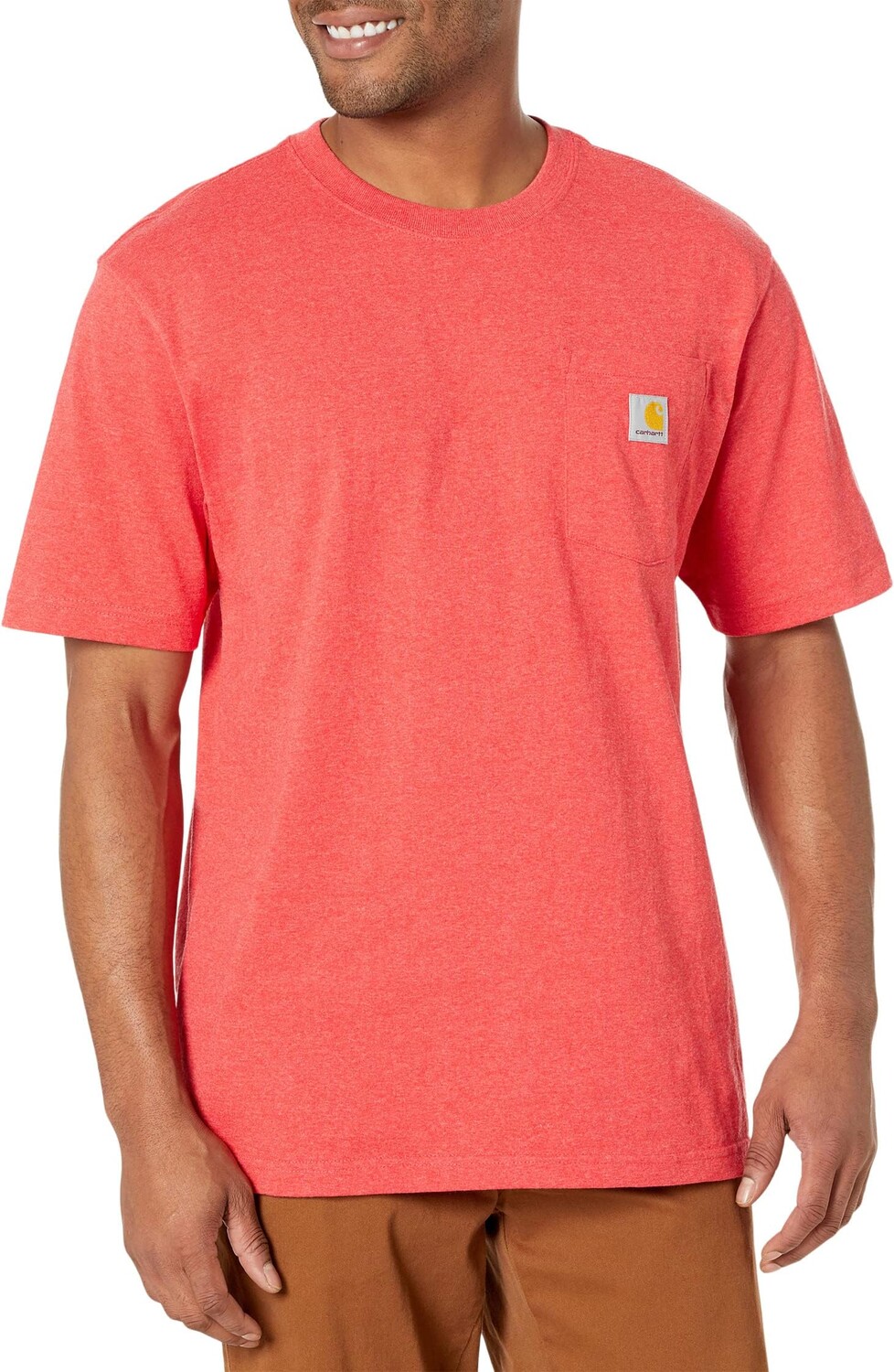 Свободная тяжелая футболка с карманами и короткими рукавами Carhartt, цвет Fire Red Heather
Свободная тяжелая футболка с карманами и короткими рукавами Carhartt, цвет Fire Red Heather
