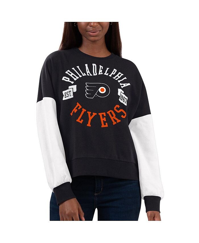 Женский черный пуловер свитшот Philadelphia Flyers Team Pride G-III 4Her by Carl Banks, черный
Женский черный пуловер свитшот Philadelphia Flyers Team Pride G-III 4Her by Carl Banks, черный