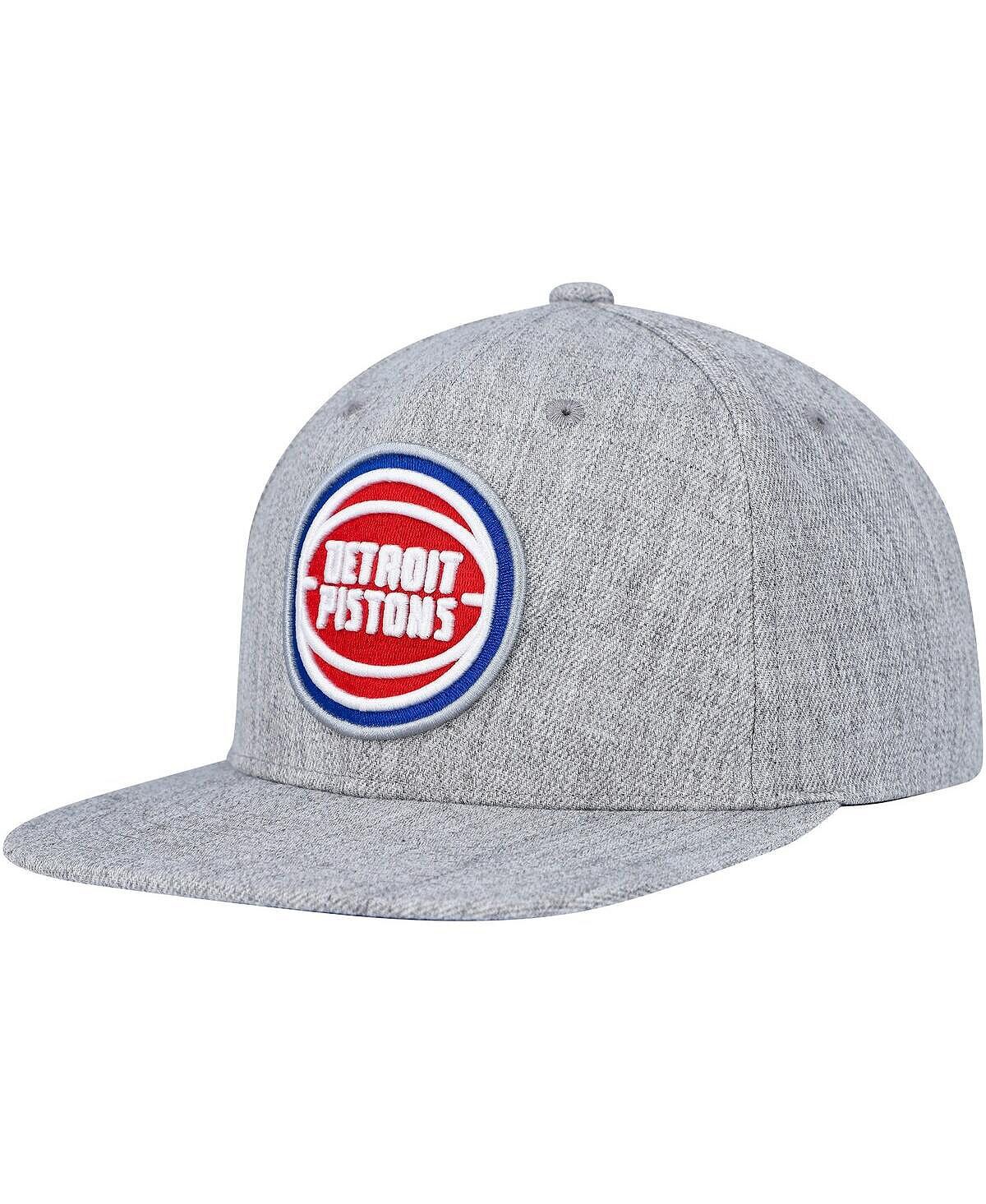 Мужская кепка Snapback Detroit Pistons Hardwood Classics 2.0 цвета Хизер серого цвета Mitchell & Ness
Мужская кепка Snapback Detroit Pistons Hardwood Classics 2.0 цвета Хизер серого цвета Mitchell & Ness