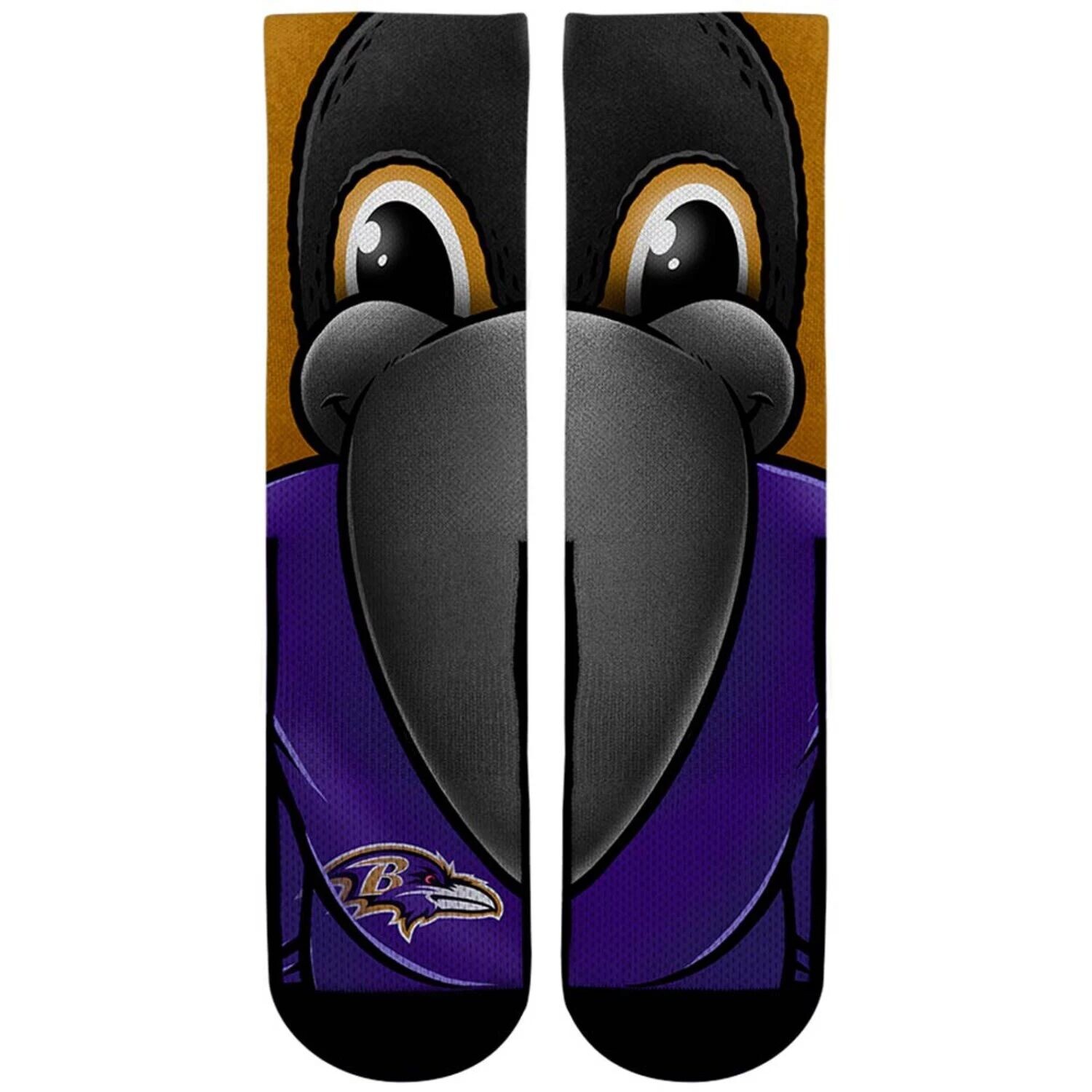 Молодежные носки Rock Em Носки Baltimore Ravens с разделенным лицом талисманом Crew Unbranded
Молодежные носки Rock Em Носки Baltimore Ravens с разделенным лицом талисманом Crew Unbranded