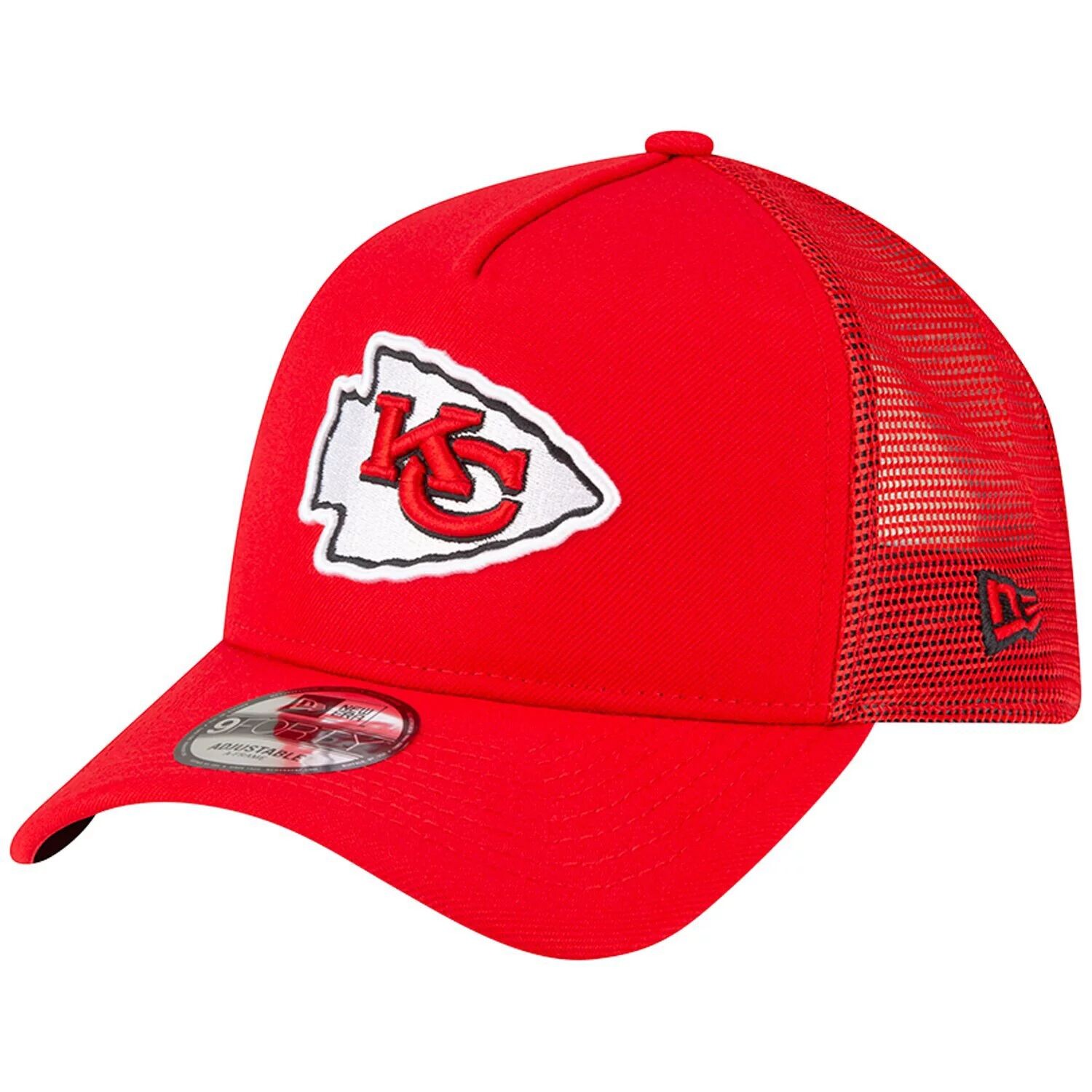 Мужская регулируемая кепка New Era Red Kansas City Chiefs A-Frame Trucker 9FORTY
Мужская регулируемая кепка New Era Red Kansas City Chiefs A-Frame Trucker 9FORTY