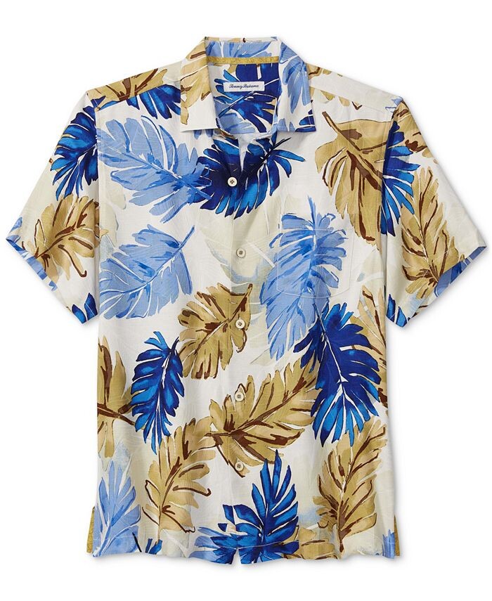 Мужская шелковая рубашка на пуговицах с короткими рукавами Ferona Fronds Tommy Bahama, тан/бежевый
Мужская шелковая рубашка на пуговицах с короткими рукавами Ferona Fronds Tommy Bahama, тан/бежевый