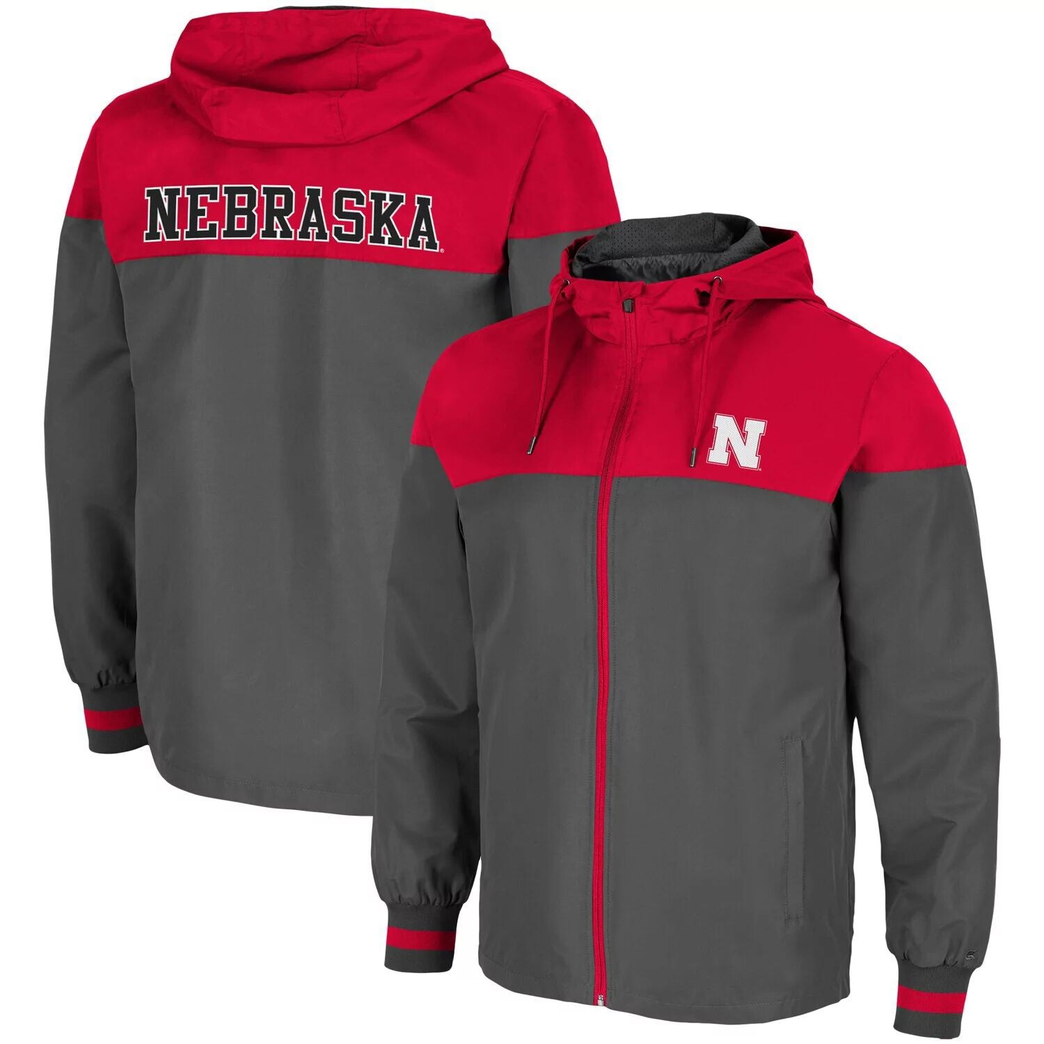 Мужская темно-серая/алая куртка Nebraska Huskers Game Night с молнией во всю длину Colosseum, Серый
Мужская темно-серая/алая куртка Nebraska Huskers Game Night с молнией во всю длину Colosseum, Серый